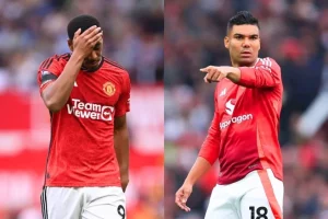 MU muốn bán cả Casemiro và Martial.